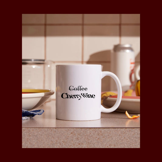 Cherry Wine “Coffee?” Mug